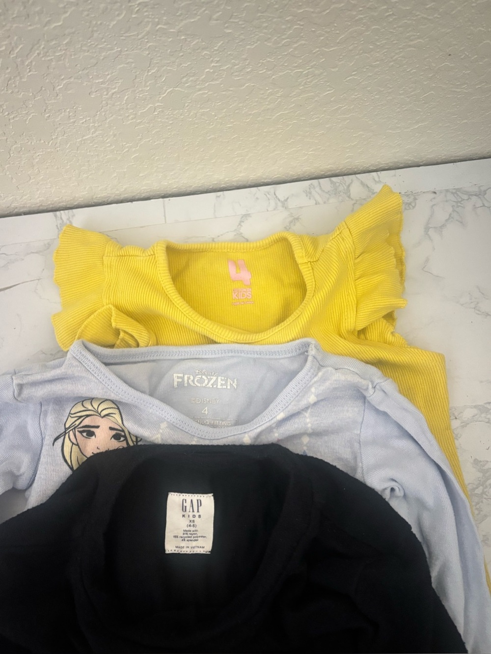 Toddler Girls 4T Clothing Lot Of 12 Barbie Urban Republic Gap Frozen Nautica F2 - Picture 5 of 9